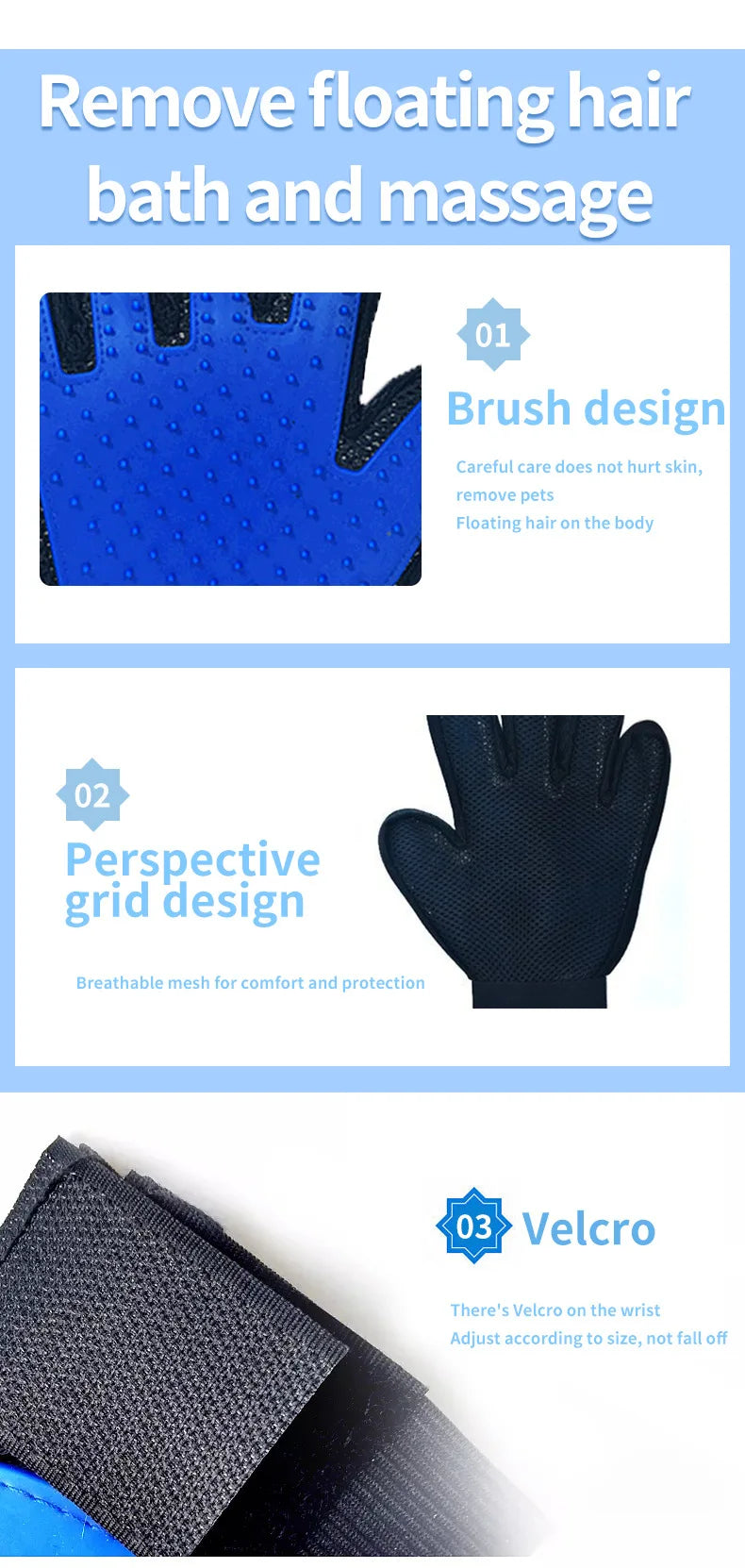 Pet Hair Removal Glove