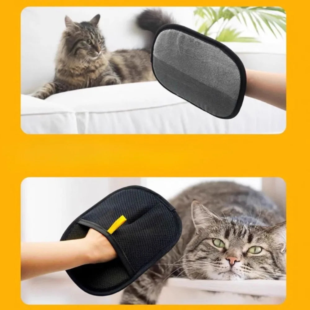 Pet Grooming Hair Gloves