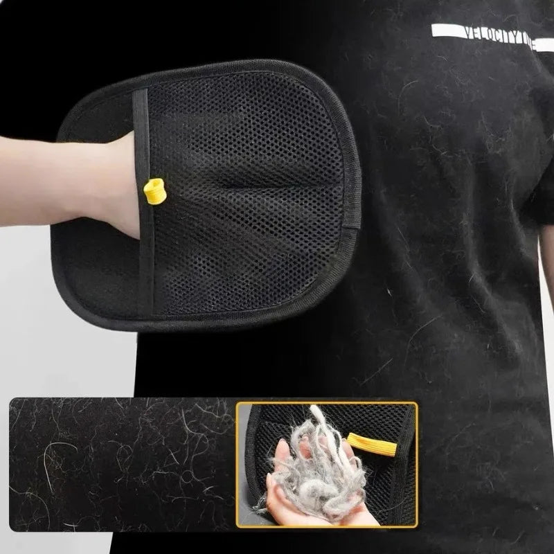 Pet Grooming Hair Gloves