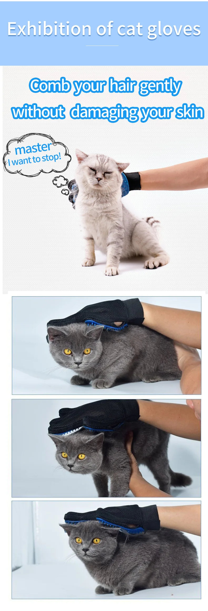Pet Hair Removal Glove