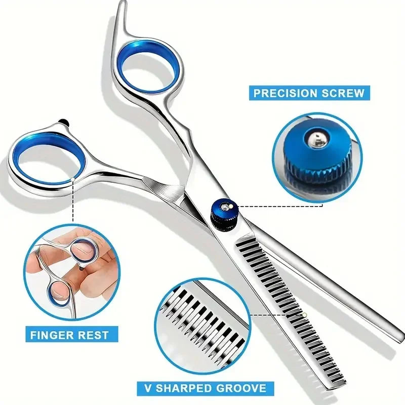 Ambidextrous Pet Grooming Safety Scissors