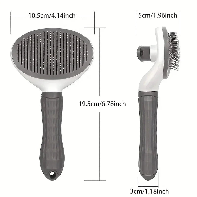 One-Click Pet Hair Removal Comb, One-Click Pet Hair Comb