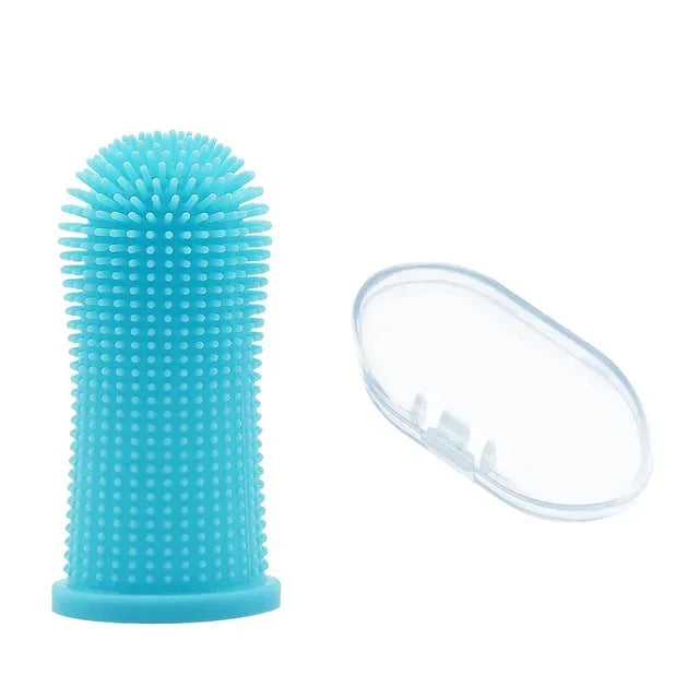 Dog Super Soft  pet Finger Toothbrush