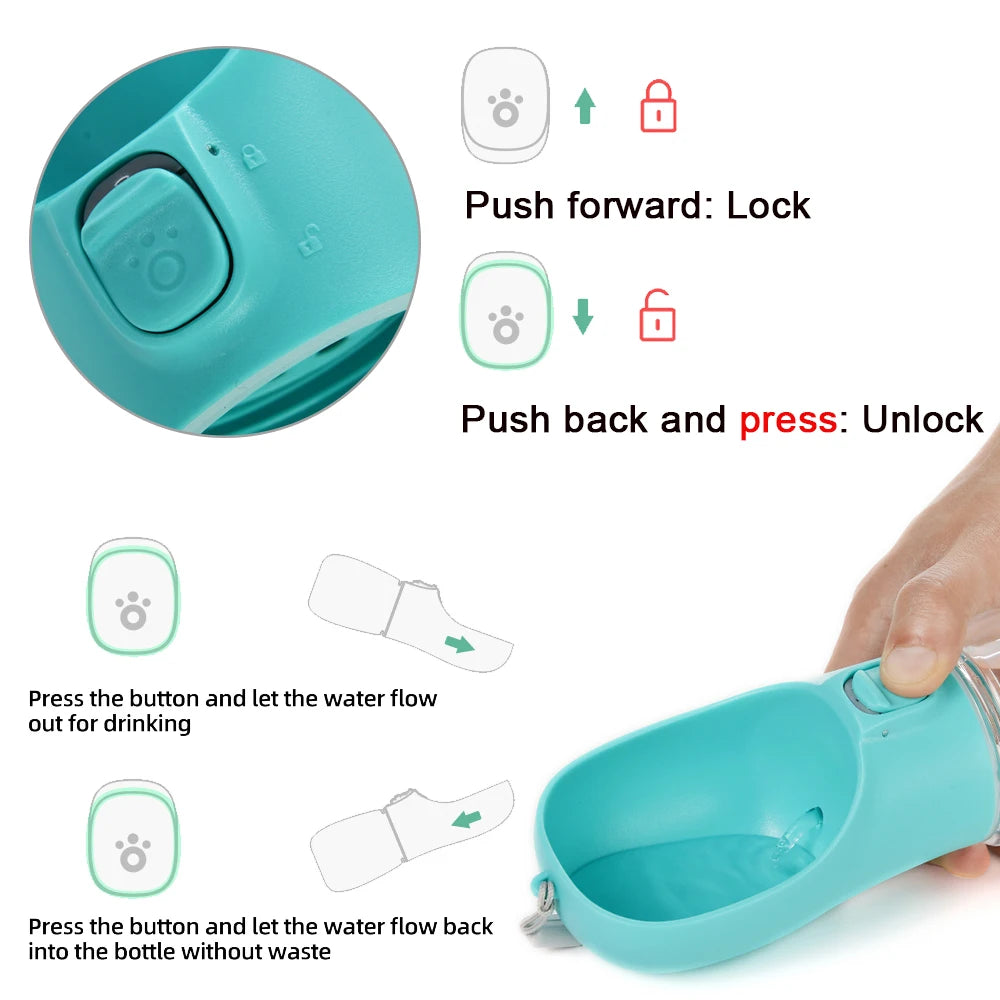 Portable Pet Water Bottle