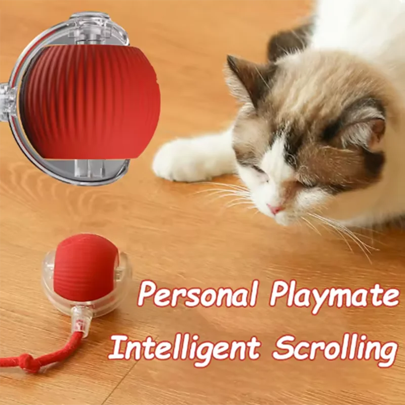 Intelligent interactive cat ball long-lasting and durable