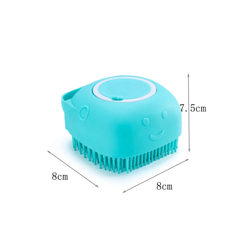 Silicone Bath Brush, Silicone Pet Bath Brush