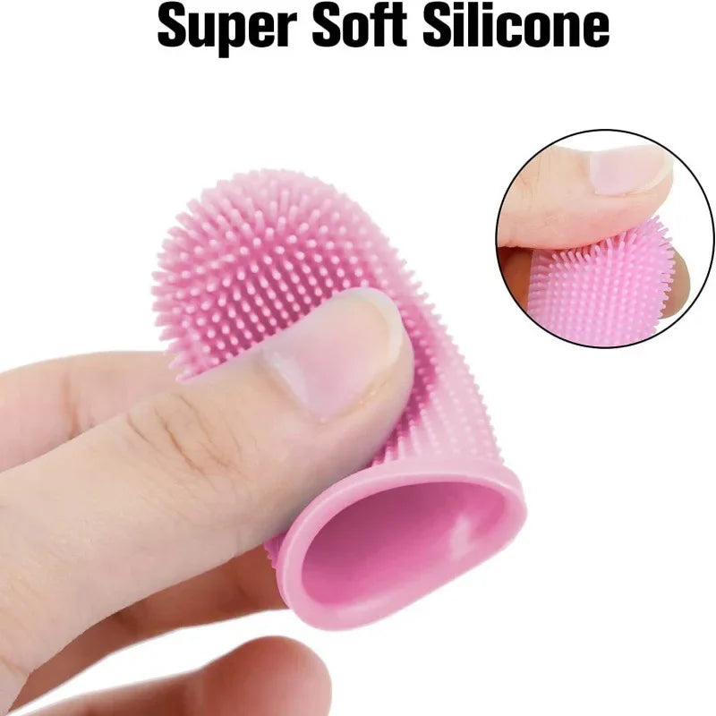 Dog Super Soft  pet Finger Toothbrush