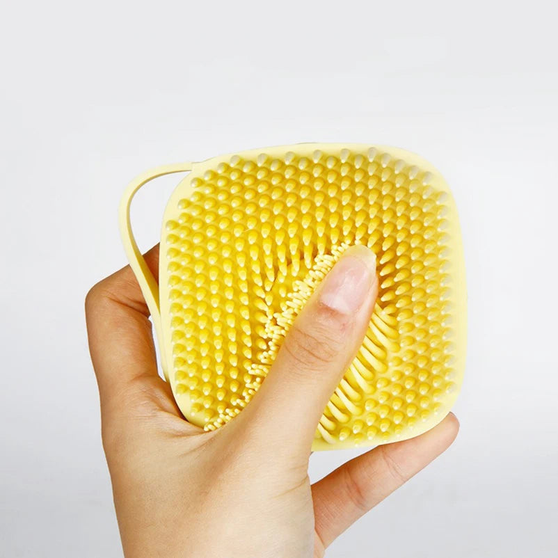 Silicone Bath Brush, Silicone Pet Bath Brush