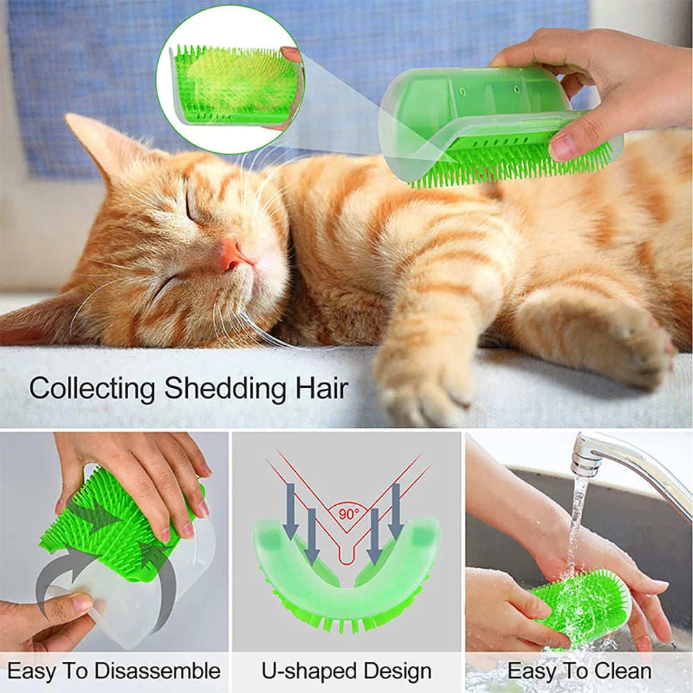 Massage Cat Corner Massage Brush