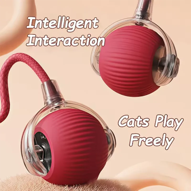 Intelligent interactive cat ball long-lasting and durable