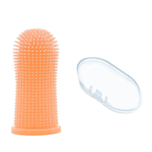 Dog Super Soft  pet Finger Toothbrush