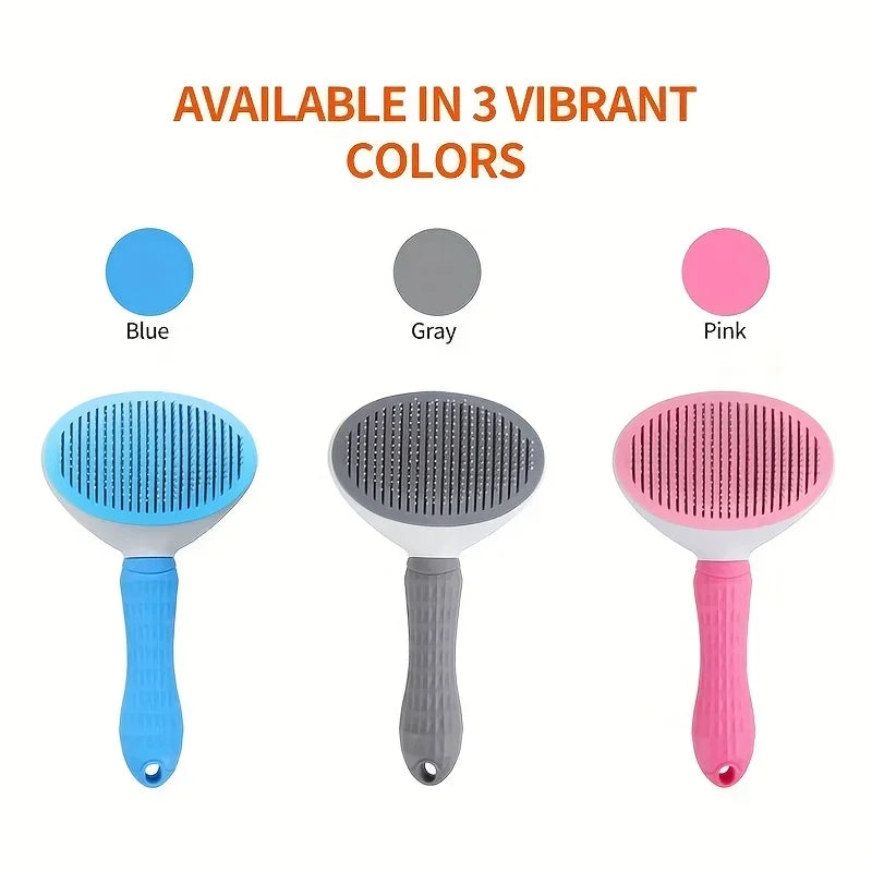 One-Click Pet Hair Removal Comb, One-Click Pet Hair Comb